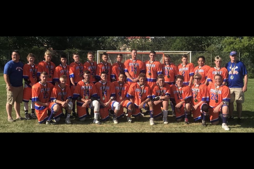 The Sturgis Trojan U-19 lacrosse team brought home a silver medal from provincials held in Saskatoon on June 16 and 17.