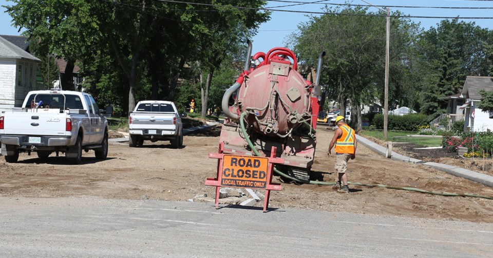 Tisdale Road Work