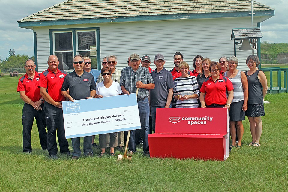 Tisdale Museum ground-breaking ceremony