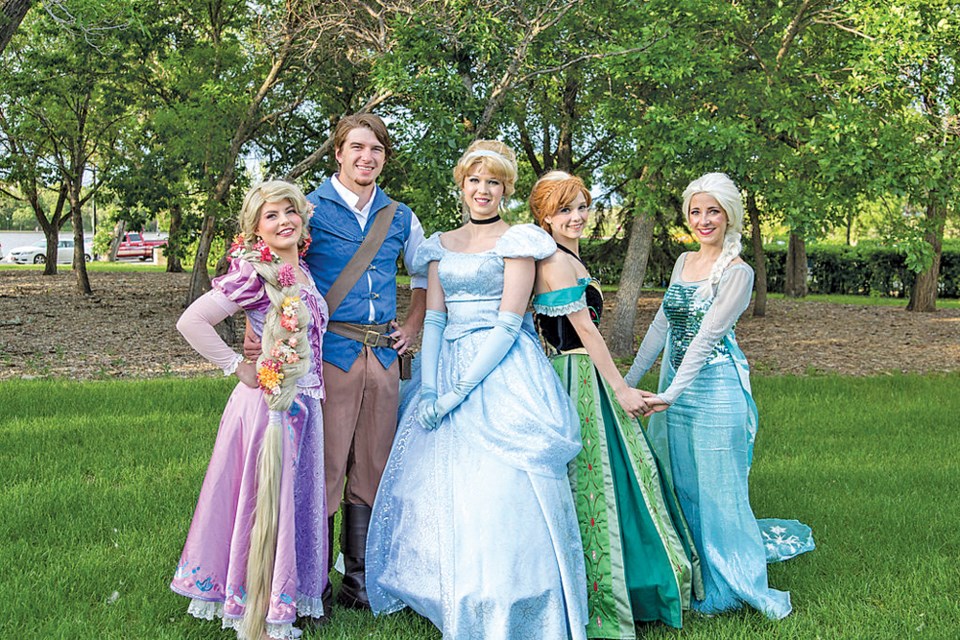 Princesses on parade