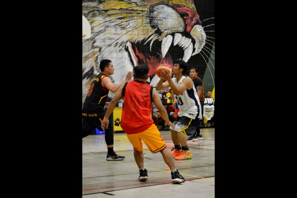 Kipling and Weyburn basketball teams face off in game just for fun after Weyburn had moved into the finals