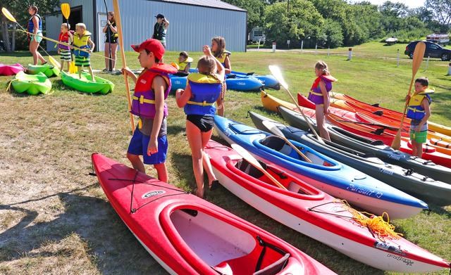 Fun in the Sun kayaking