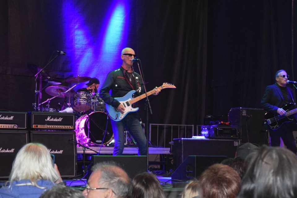 Kim Mitchell put on a high energy show for fans as the headliner of the Canora Music Festival on July 14.