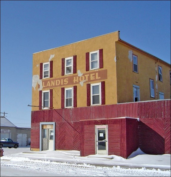 Landis Hotel, 2006. Photo by Joan Champ