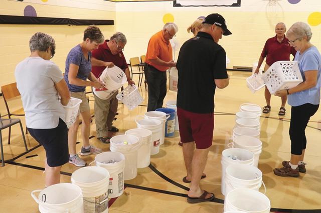 Rotary ball-sorting