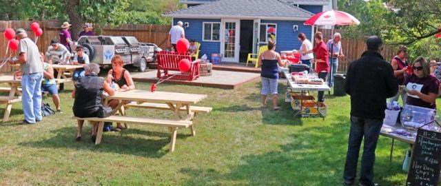BBQ for Johnston family