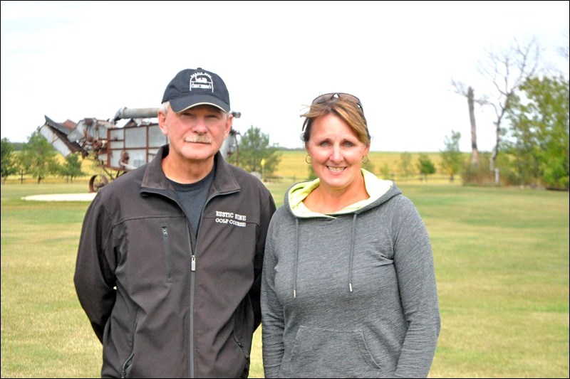 Victor and Elaine Liebaert, proprietors of the Rustic Nine Golf Course, a nine-hole golf course on Rustic Road north of North Battleford.