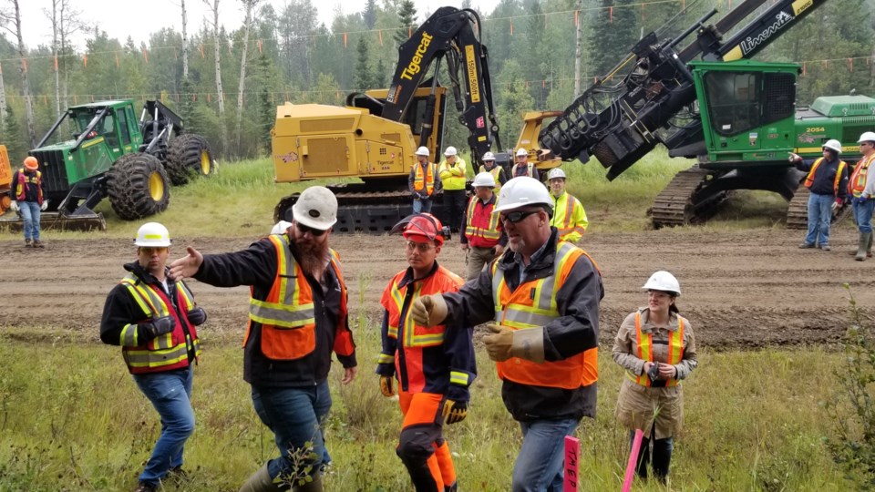 Trans Mountain work began