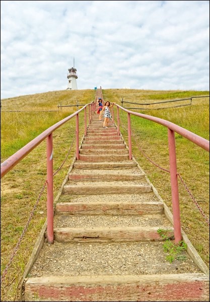 One terrific plus of living in the Battlefords is knowing that just 20 minutes away there is adventure to be found along the shores of beautiful Murray Lake and Jackfish Lake, including climbing the stairs to Cochin's famous lighthouse.
