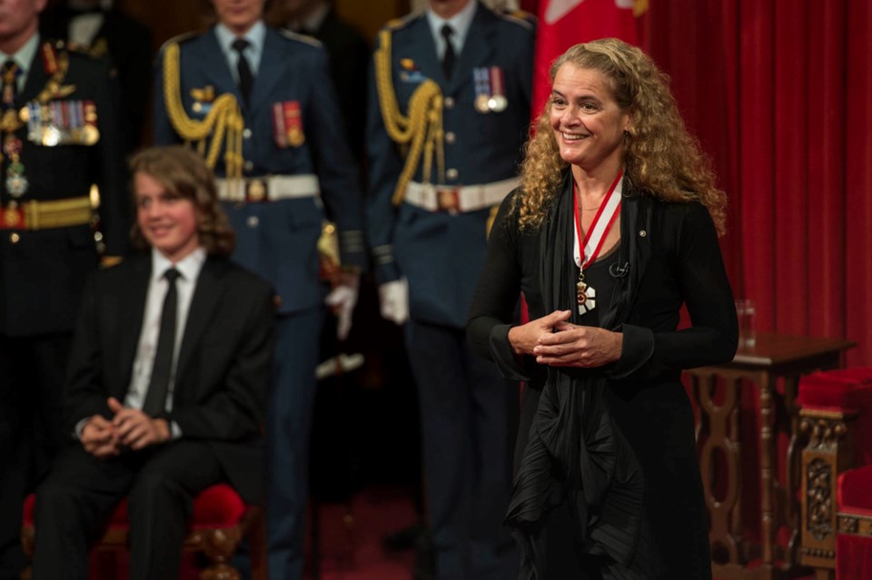 Governor General Julie Payette