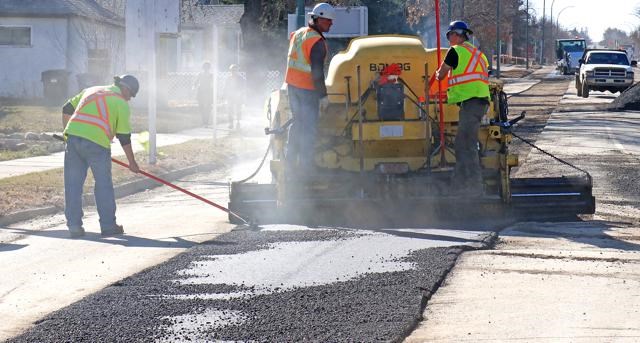 Government Road paving