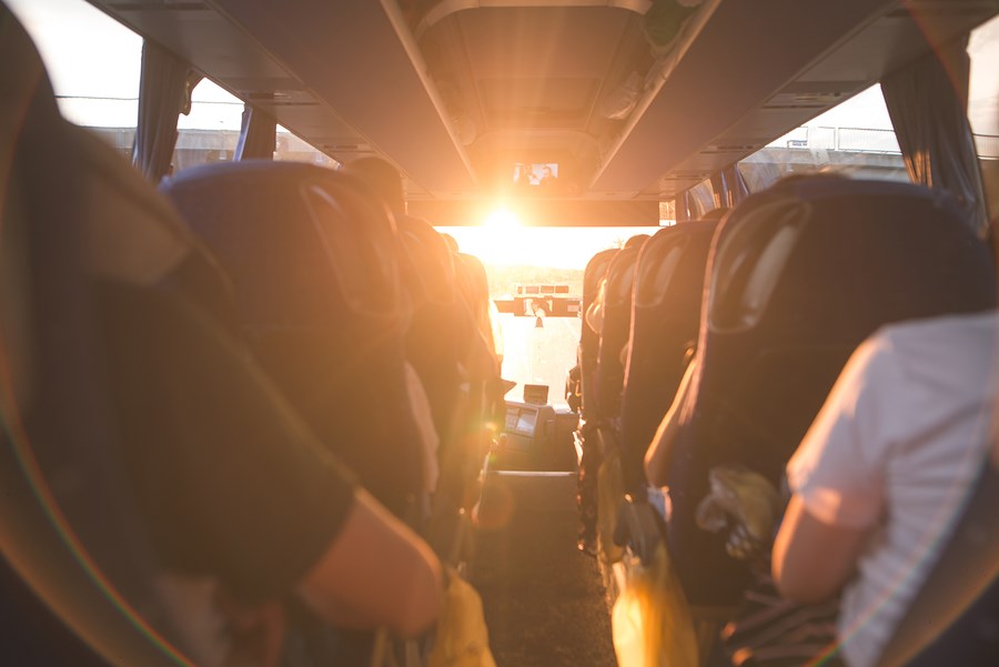 bus interior