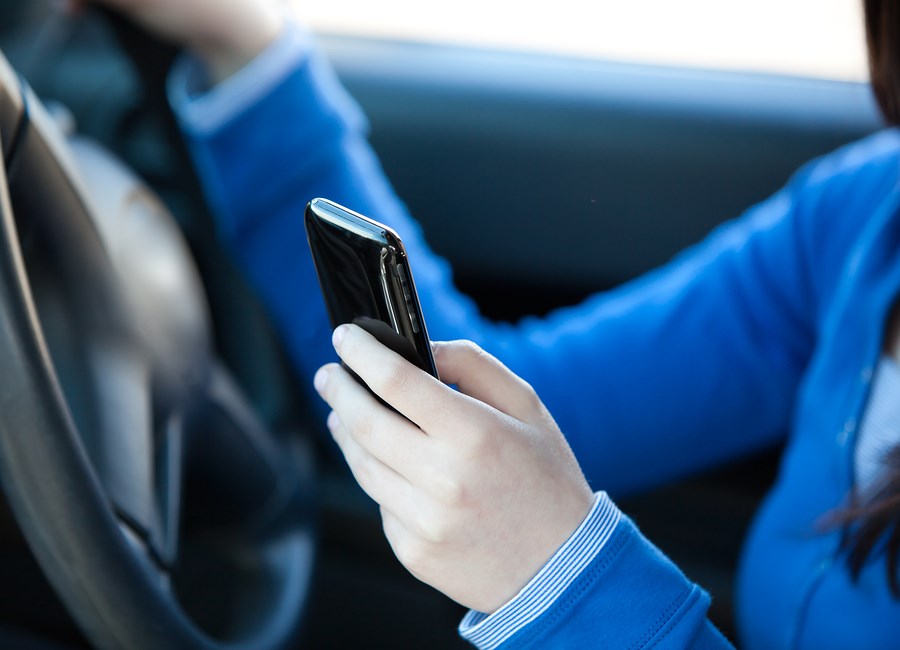 texrting driving
