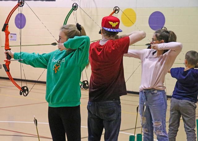 Archery class