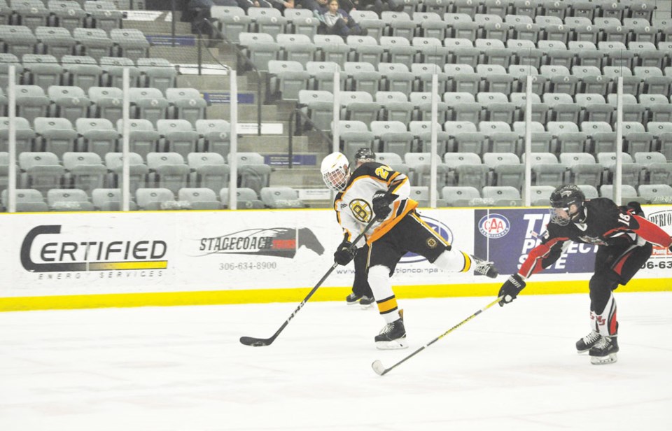 Midget AA Bruins Jared Fornwald