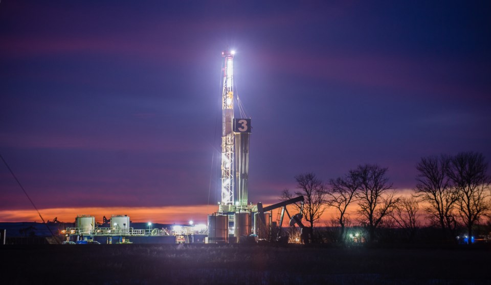 Alliance Drilling Rig 3 southwest of Torquay