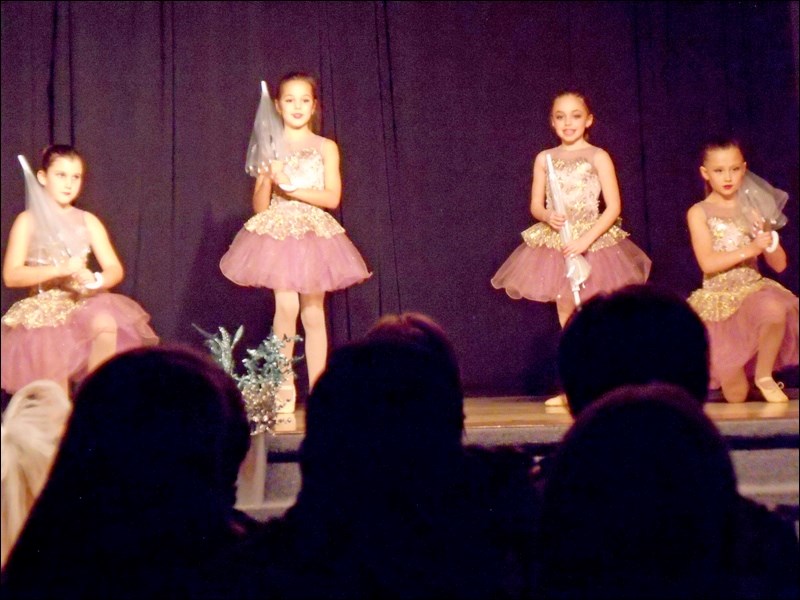 Ballet 2 dancers at the recital Nov. 25. Photos submitted by Lorraine Olinyk