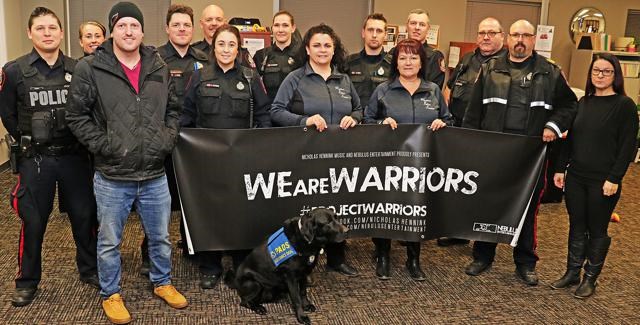 Nicholas Hennink with Weyburn Police Service