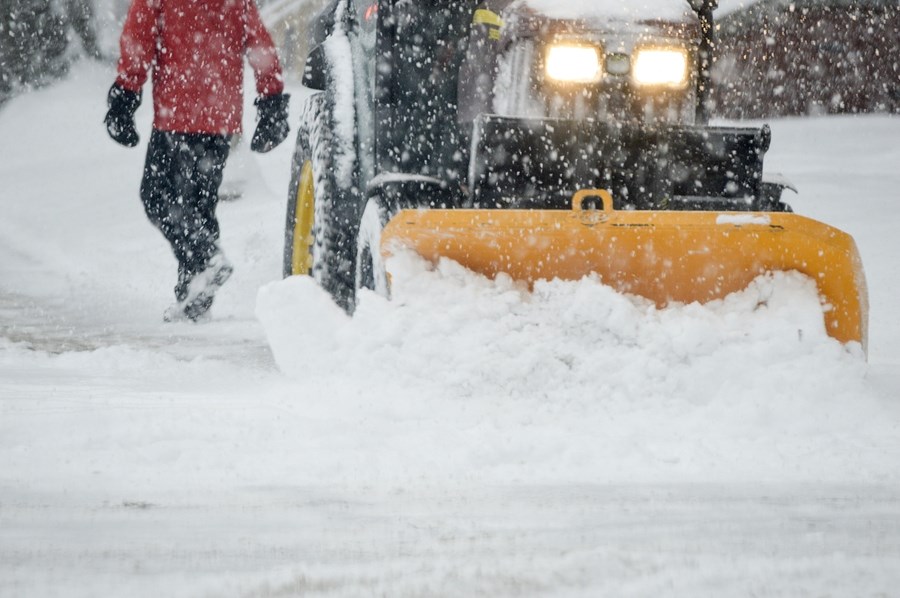 snow driving