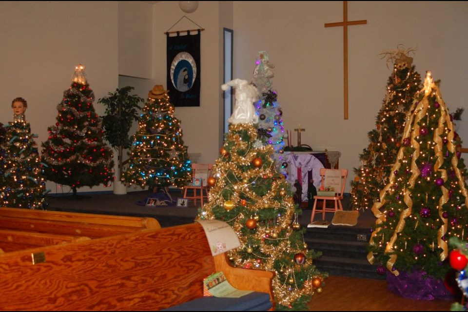 The annual festival of trees was held at the Trinity United Church in Preeceville from December 4 to 6.