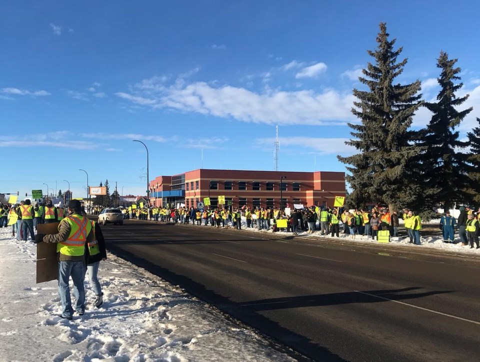 Yellow Vests Lloydminster Dec 15 2018