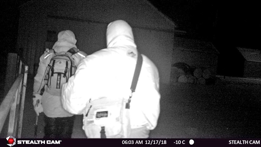 The suspects on security image.