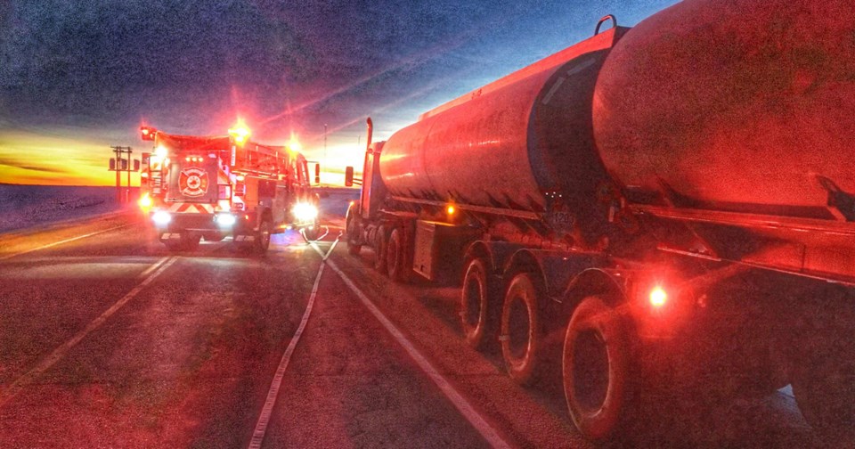 Fuel Truck Fire