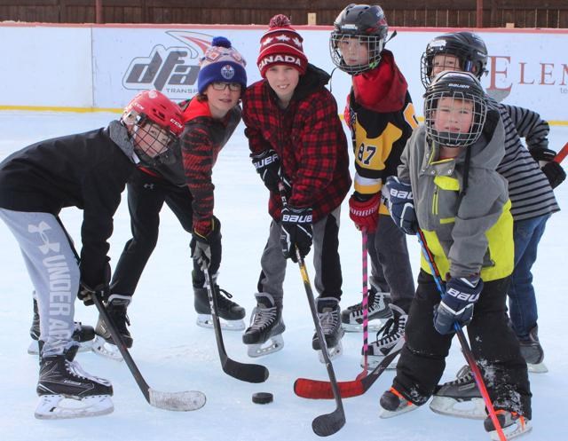 Outdoor rink