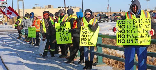 YellowVests in Weyburn