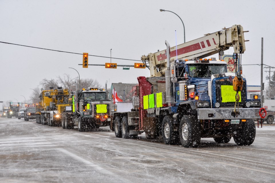 Estevan convoy lead