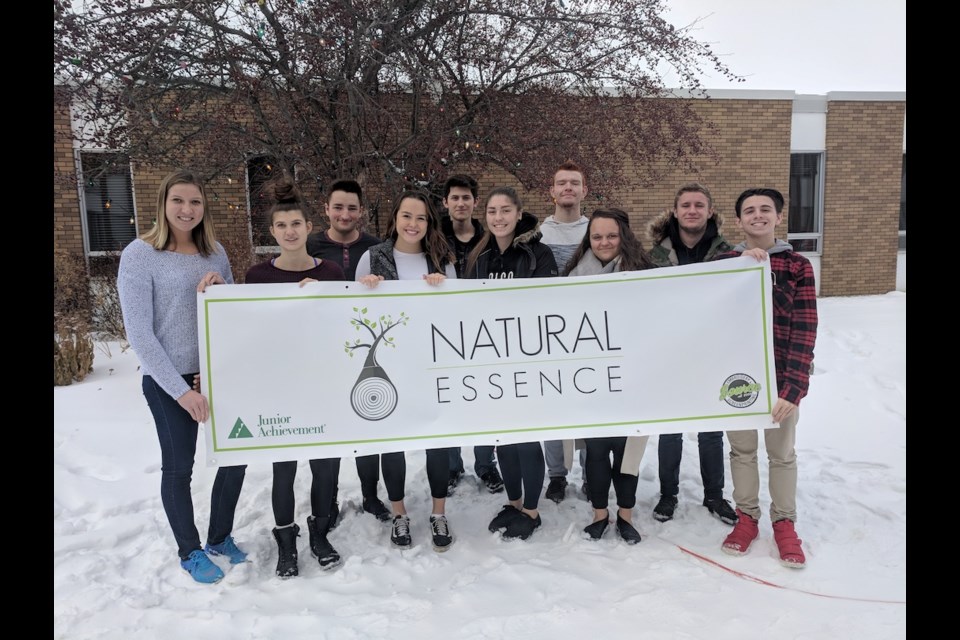 Natural Essence, one of two businesses started by YRHS students.