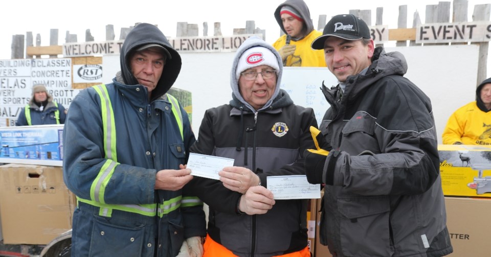 10th Lake Lenore Lions Ice Fishing Derby winners