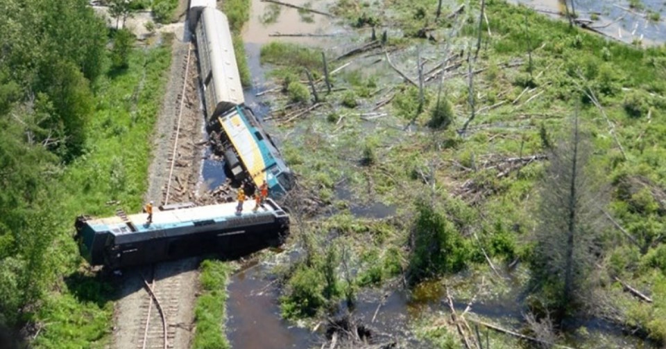 Hudson Bay Train Derailment