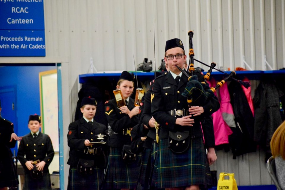 Pipe in the haggis