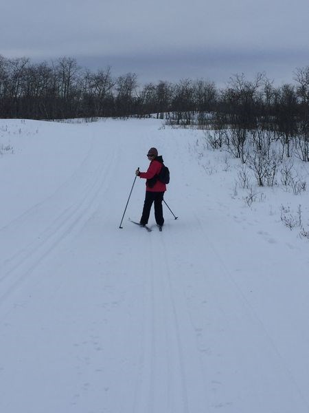 Loralee Antonovich, Good Spirit Cross Country Ski Club member, was recently out experiencing a run on one of groomed trails. The club is in the midst of another busy season of winter recreation.