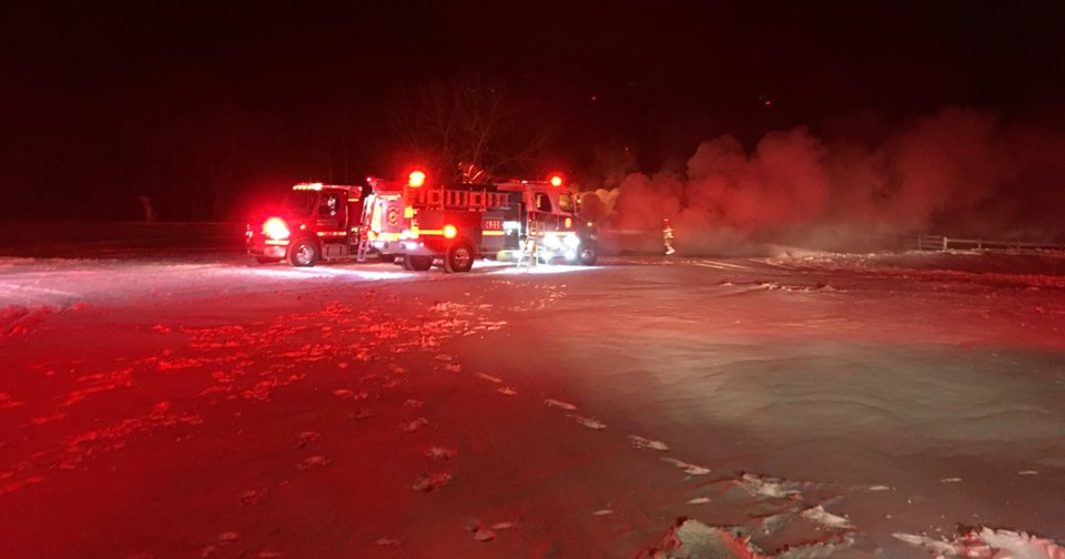 Barn Fire