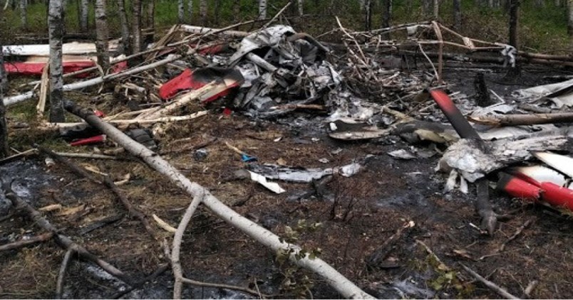 CROP DUSTER CRASH