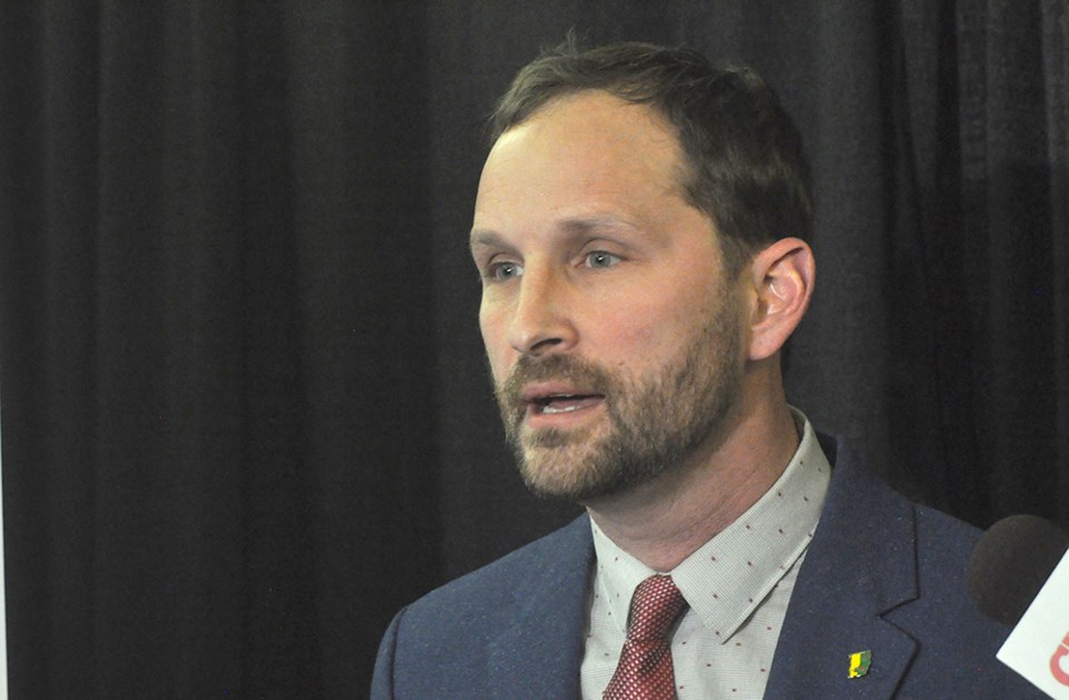 Ryan Meili, opposition leader.