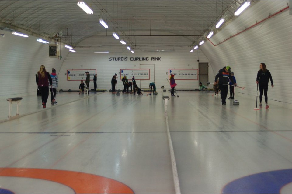There were eight rinks entered in the Kids Fun Bonspiel in Sturgis from February 11 to 14.
