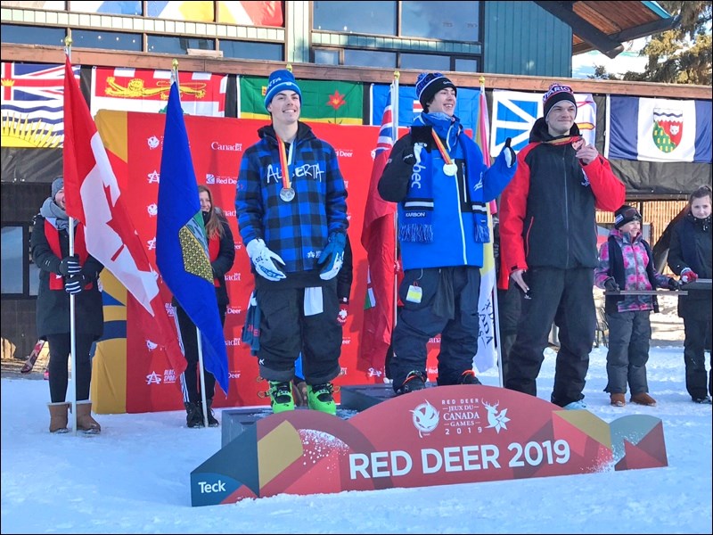Great-grandmother bragging rights – Jake Sandstrom of Calgary won two silver medals at the Canada Wi