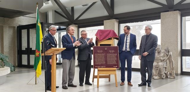 TC Douglas plaque unveiling