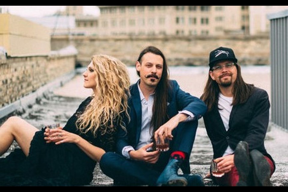 Red Moon Road, a trio which has been described as “a huge hit with audiences on every stage they appeared,” will be performing live in Kamsack at the Playhouse Theatre on March 18.