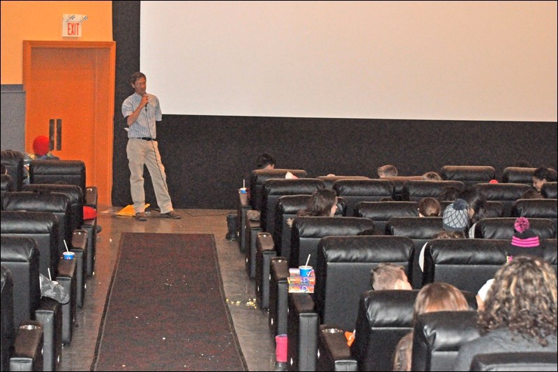 City engineer Bob Anthony was at the Capitol Theatre last week for the screening of “Dream Big: Engi