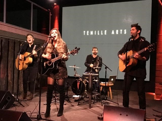 Tenille singing