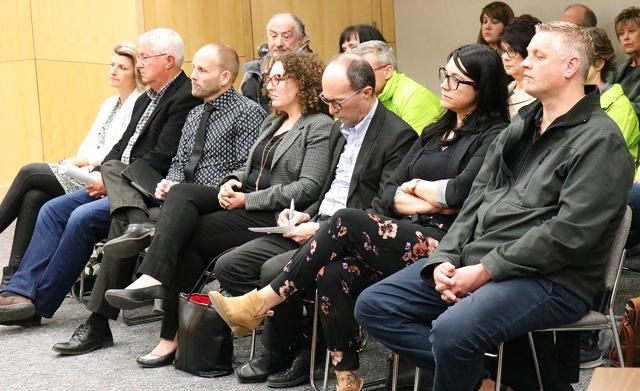 council chambers crowd