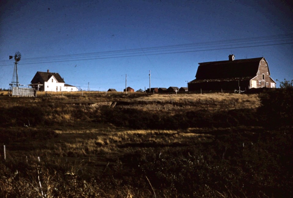 The farm that Jeff Marcotte’s great, great grandparents homesteaded in the early 1900