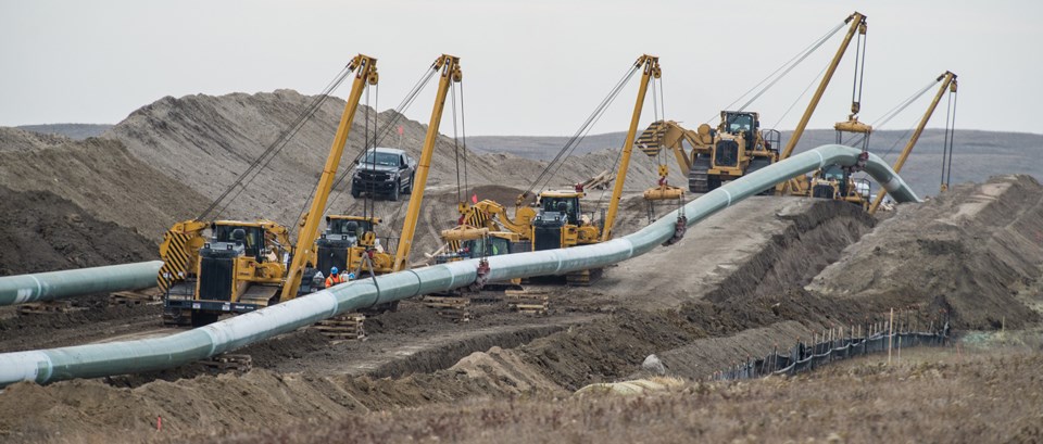 Enbridge Line 3 Replacement lowering in