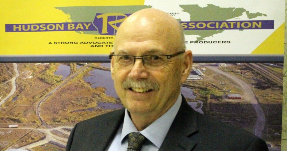 Elden Boon, president of the Hudson Bay Route Association,