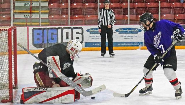 Red Wings scrimmage