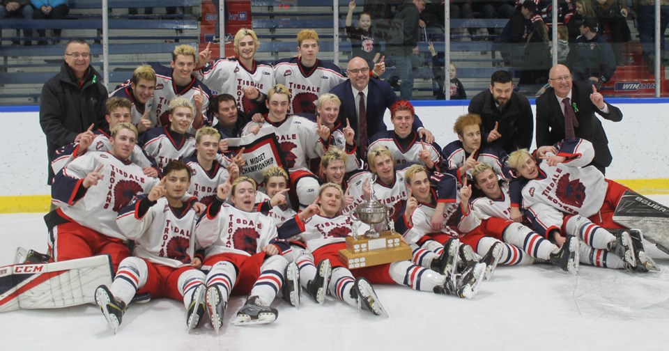 Telus cup Western winners Tisdale Trojans